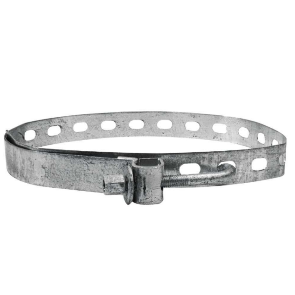 Braçadeira BAP 3 Aço Galvanizado c/ Parafuso (1,20m) Next Cable