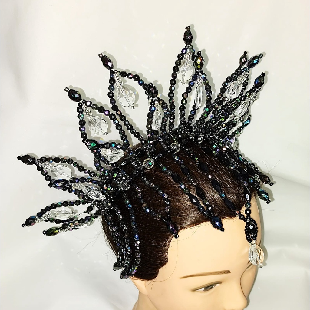 Coroa/ Tiara para Espetáculos, Dança, Ballet, Carnaval e Espetáculos em geral - Mod.BERENICE