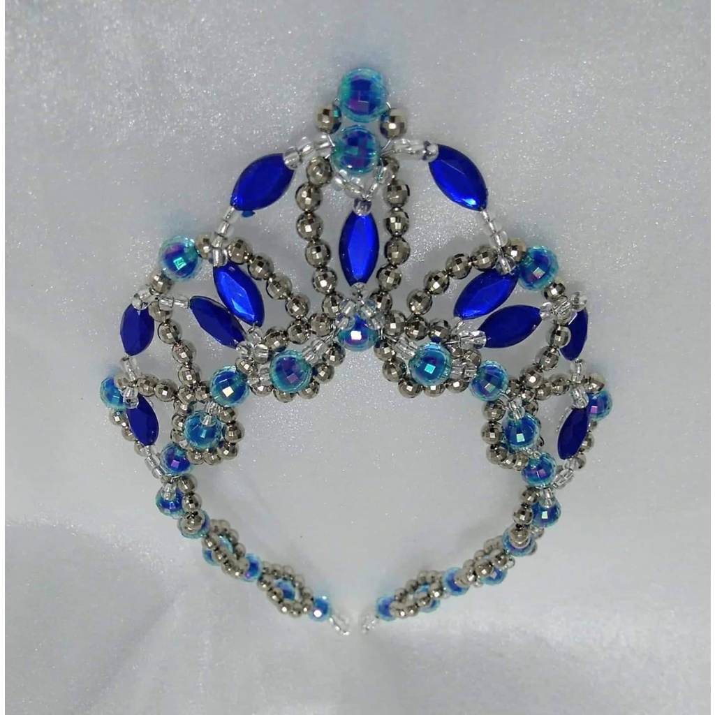 Coroa Tiara para Ballet Dança Festas e Espetáculos - Mod. AURA