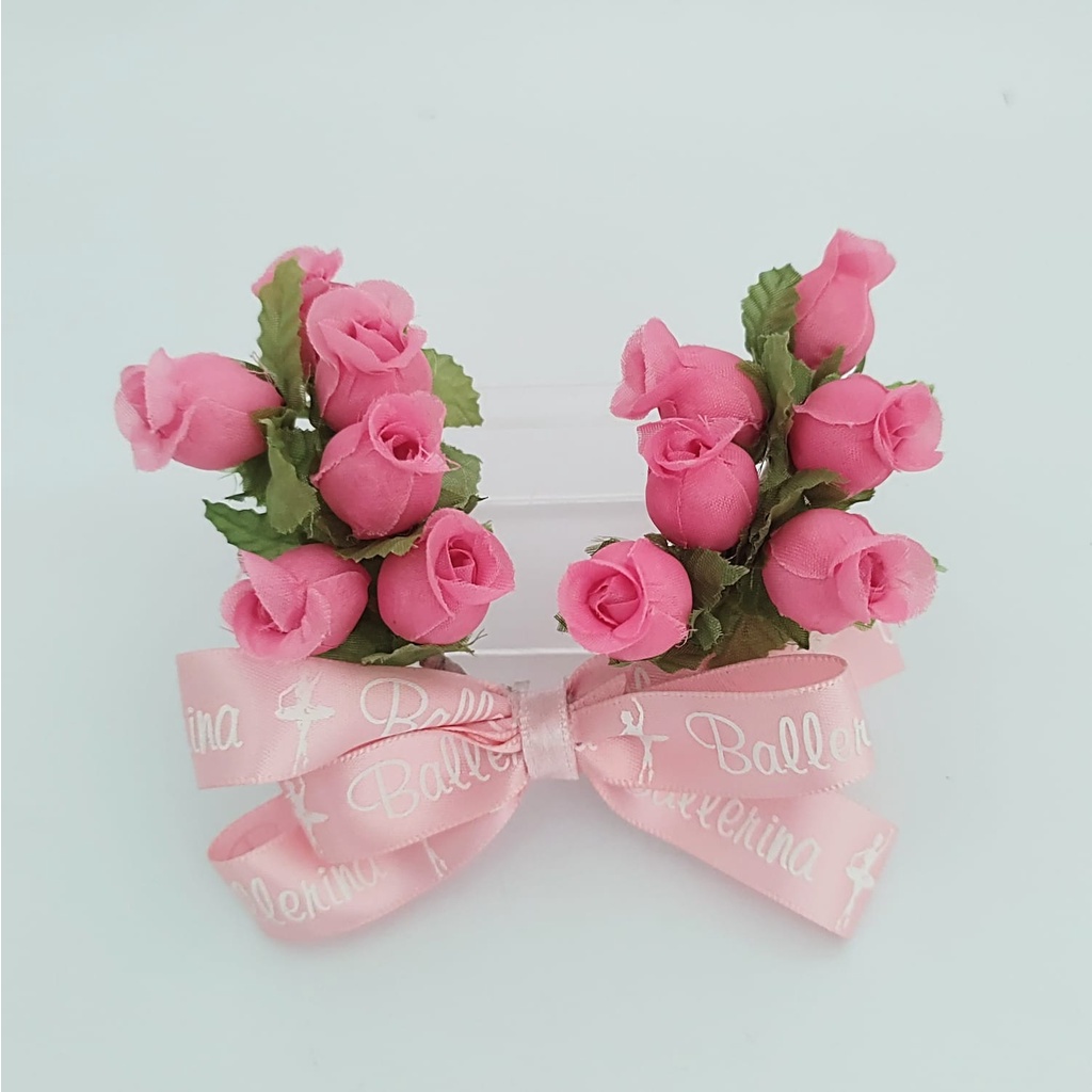 Porta Coque Arranjo de Flores Baby Ballet Daminhas e Floristas RBY03C