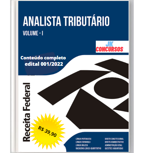 Apostila Receita Federal do Brasil 2023 - Analista Tributário