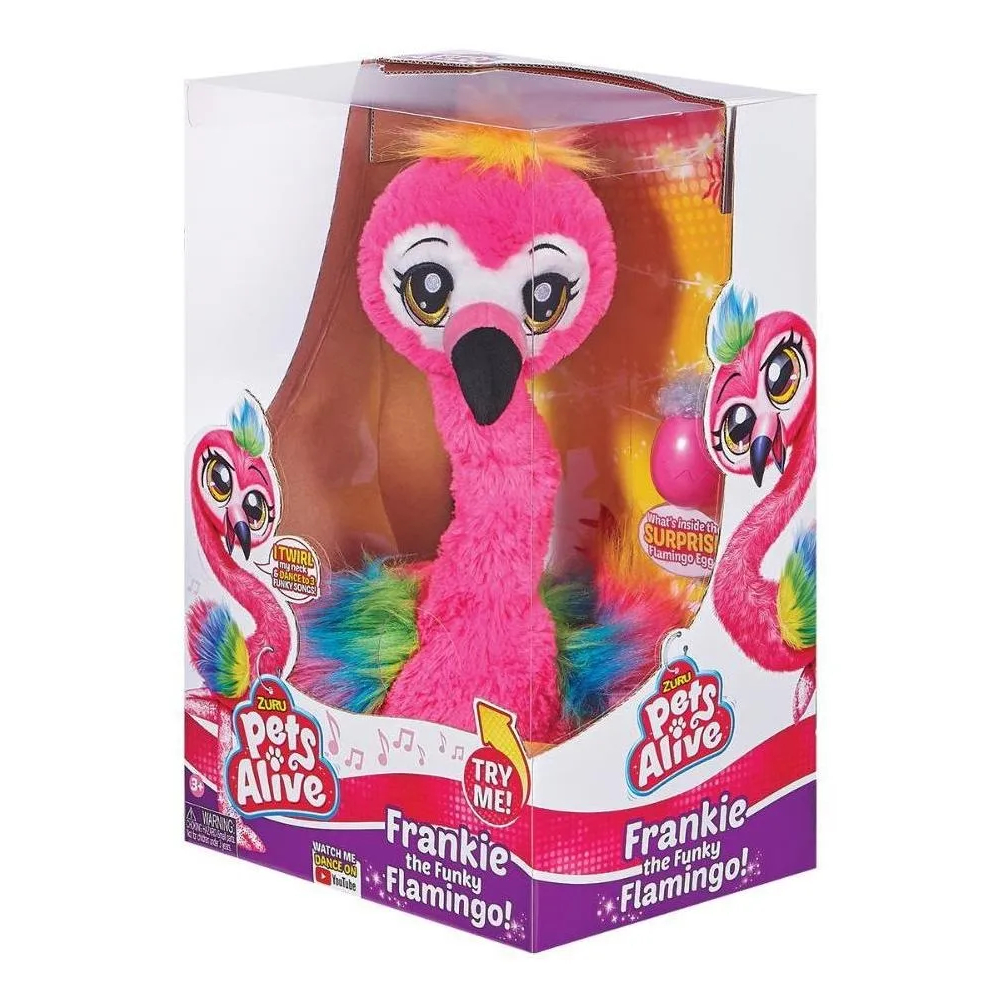 Pets Alive - Frankie The Funky Brinquedo Flamingo Rosa - Candide 1208