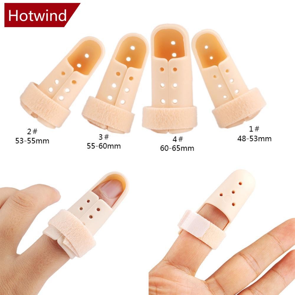 HOTWIND 1Pc Plástico Mallet DIP Dedo Suporte Cinta Tala Proteção Conjunta Lesão C8I8