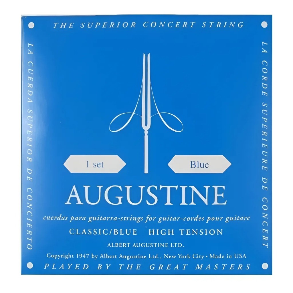Encordoamento Augustine Classic Nylon Normal High Tension Hibrida