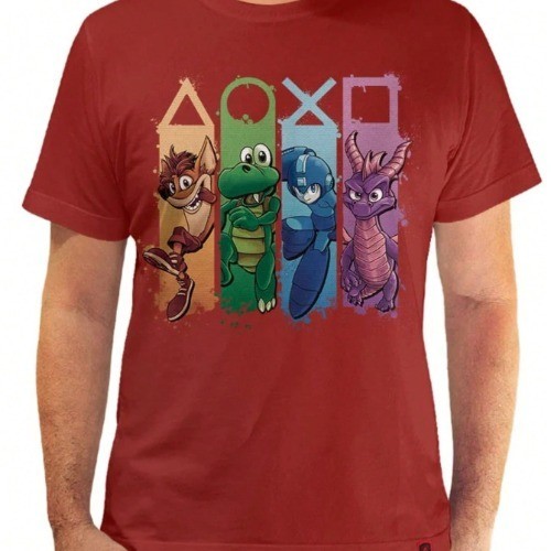 Camiseta Ps2 Classic OLd High Quality - Alta Qualidade Games Jogos Blusa!!