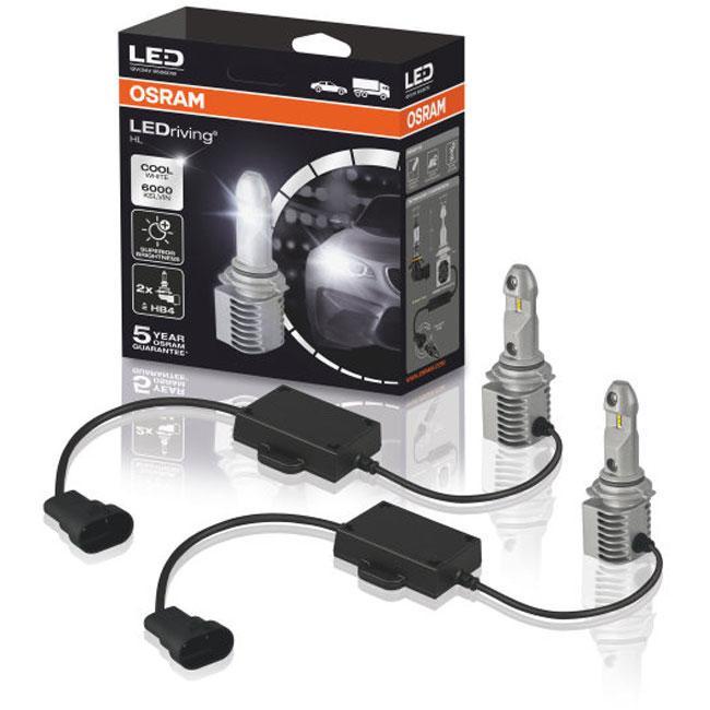 Kit Lâmpada Led HB4 12/24V 14W 6000K Cool White Osram