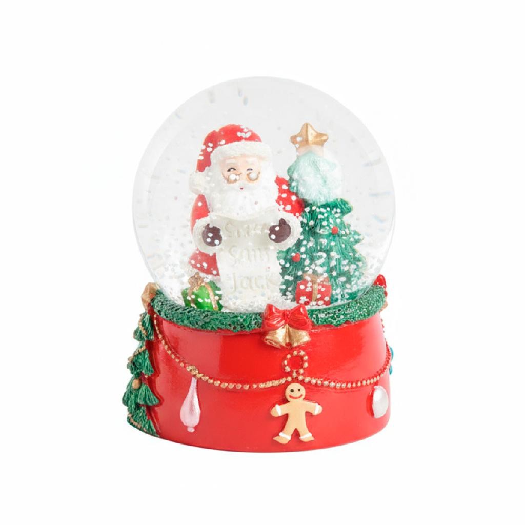 Globo de natal boneco de neve 9,5cm enfeite decorativo sortido colorido