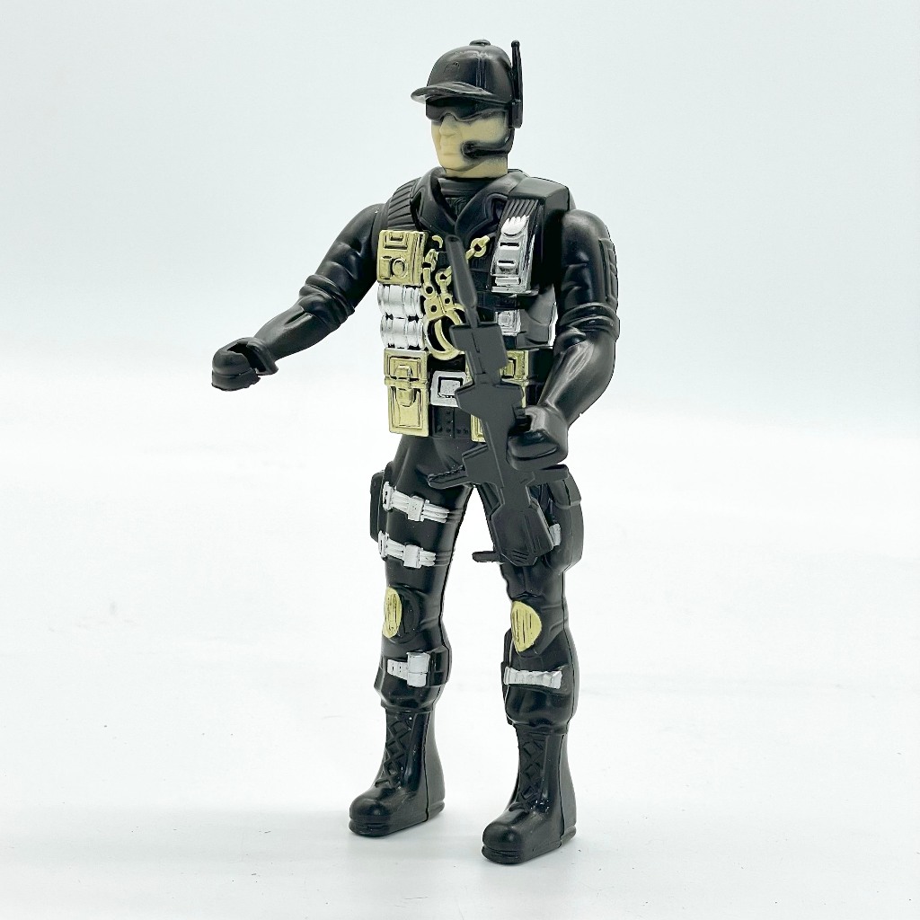 Boneco Militar com Arminha de Brinquedo – Elite Imports | Ref. 473 | 21,5cm