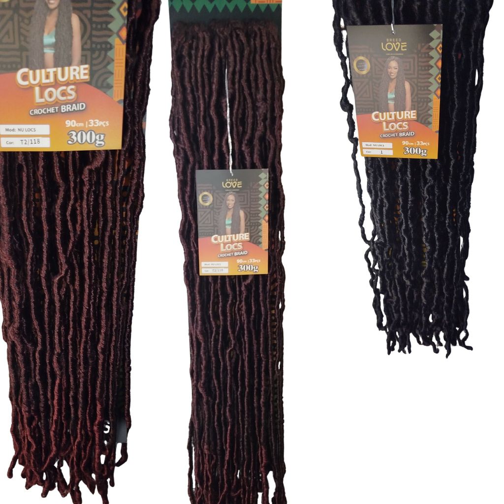 CABELO CULTERE LOCS 300G FAUX LOCS CROCHET BRAID DREAD