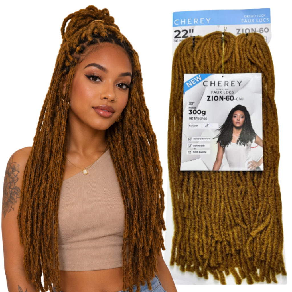 Faux Locs Zion  Dread 55 cm Crochet Braids 300g