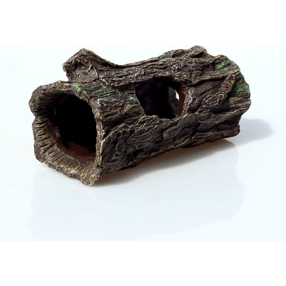 fazhongfa Reptile Hide Tree Trunk Lizard Snake Gecko Axolotl Spider Turtles Bearded Dragon Tank Accessories Large Hollow