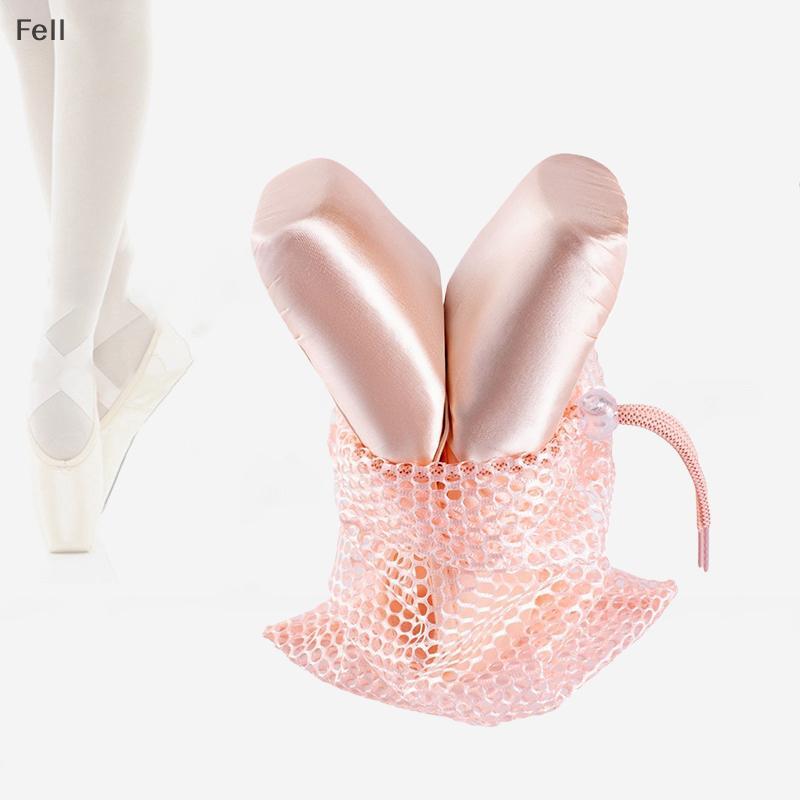 [Fel] Bolsa De Balé Com Cordão Azul Champanhe Cor Dança Para Meninas Bailarina Pointe Sapatos Sacos Acessórios Venda Que