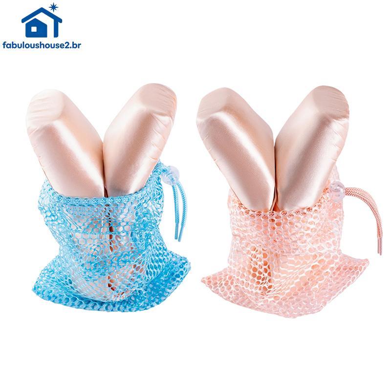 Fabull Saco De Balé Com Cordão Azul Champanhe Cor Dança Para Meninas Bailarina Pointe Sapatos Sacos Acessórios