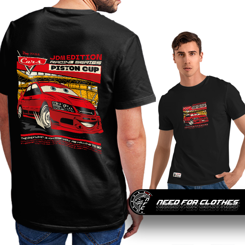 Camiseta Lancer Evo, JDM Cars Edition, Cultura Automotiva e Cinema