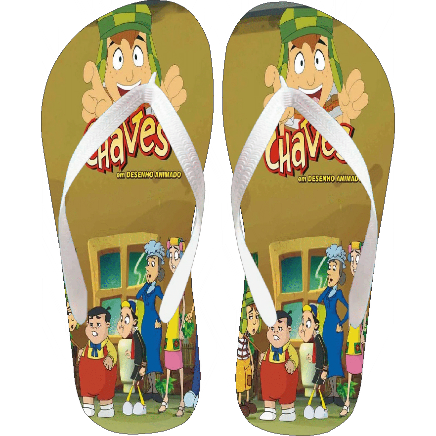 Chinelo Chaves desenho animado