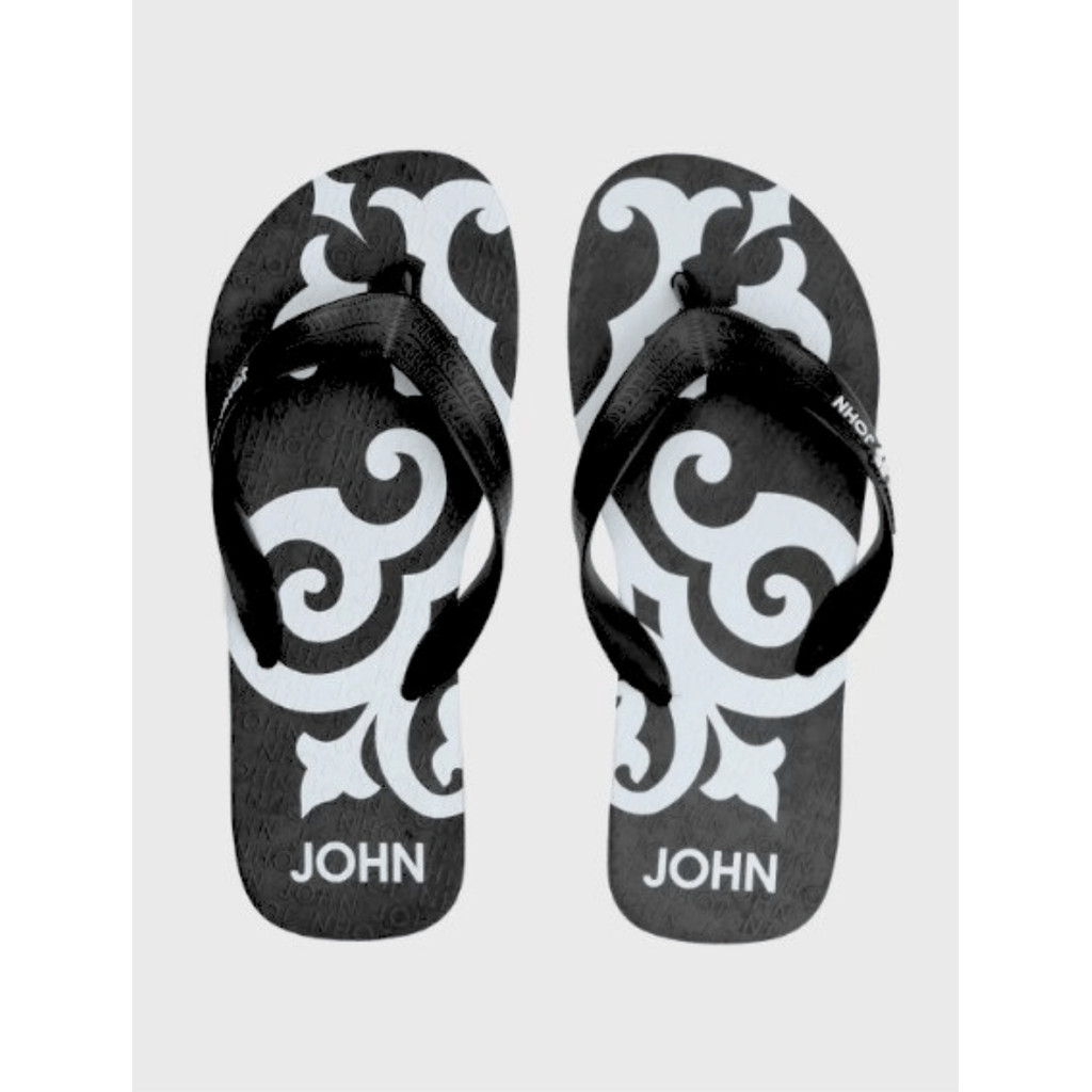 Chinelo John John Chave Preto