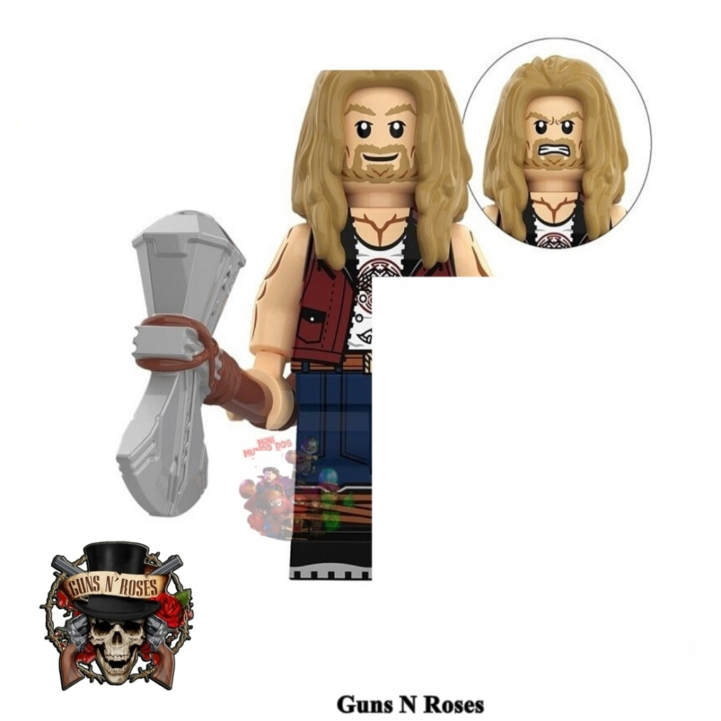 thr Odinson Minifigure Guns N Ros Guardiões Thunder Foster Korg Go storm