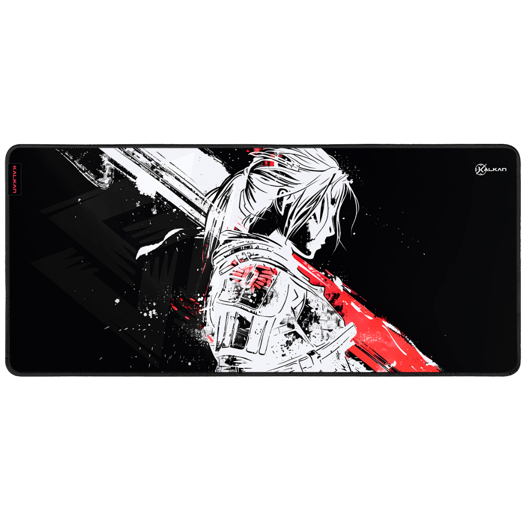 Mousepad Gamer Kalkan Aeris Extended Speed Tecido, Preto