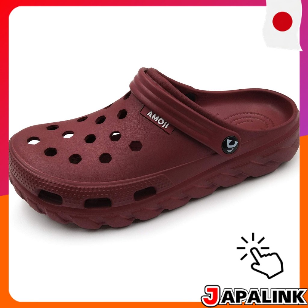 Amoji Sandálias Clogs Femininas e Masculinas com Conforto para Verão e Praia - Modelo AA1521 【Direct from Japan】