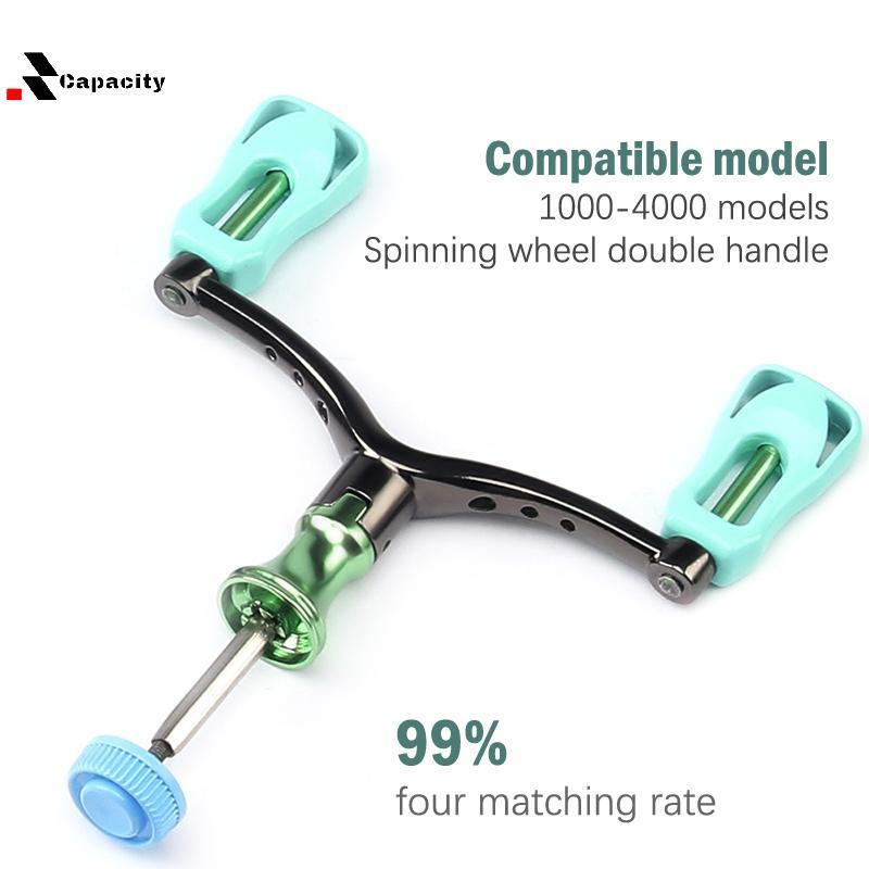 Capacidade Horton Spinning Reel Dual Handle CNC Metal Arm Para 1000-4000 Modelos Nice