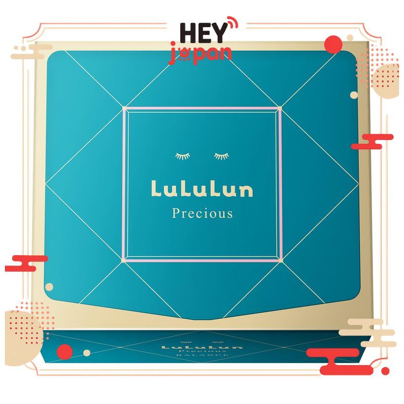 LuLuLun Precious GREEN Glow Up Face Sheet Mask 32pcs Large Pack