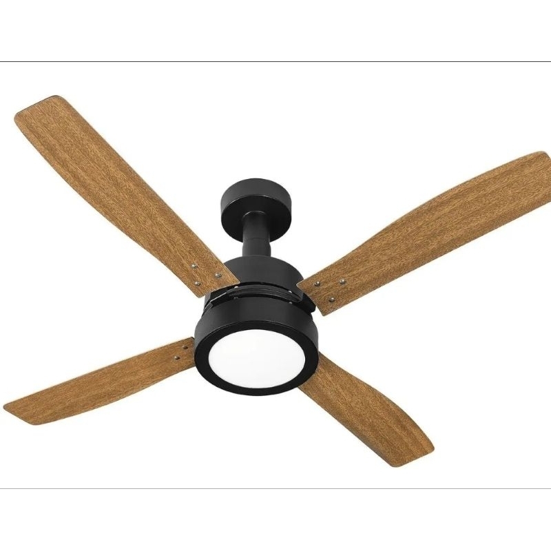 VENTILADOR VENTI-DELTA VINTAGE LED 4 PPM PRETO