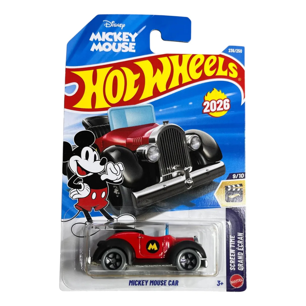 Hot Wheels Mickey Mouse Car 2026