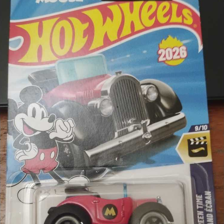 Hot Wheels Mickey Mouse Car