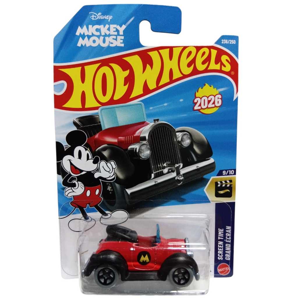 MICKEY MOUSE CAR HOT WHEELS