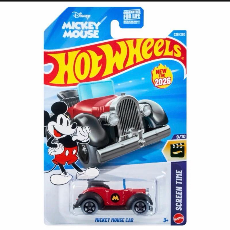 Hot Wheels Mickey Mouse Car – Lote N 2026