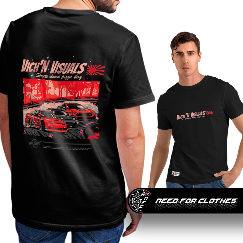 Camiseta Nissan Silvia S13 Mazda RX7 JDM Drift Street Racing Touge Japan Initial D