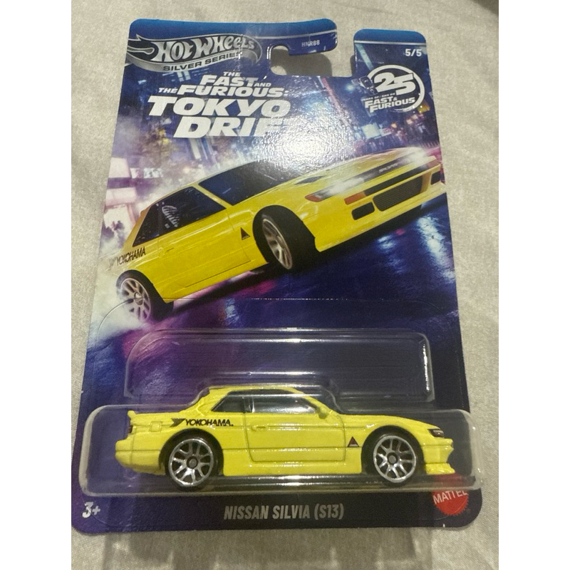 Hot Wheels Velozes e Furiosos Tokyo Drift Silver Nissan Silvia (S13)