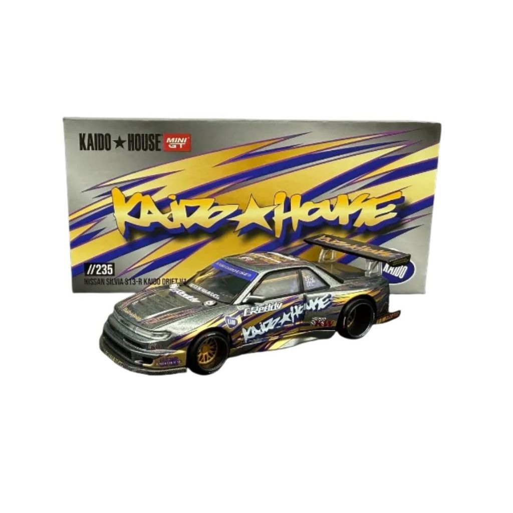 Kaido House Nissan Silvia S13-R Kaido Drift V1 #235 Mini GT
