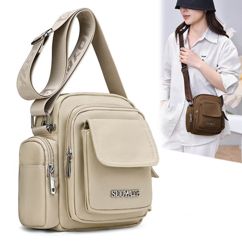 Venda quente Casual Multi-bolso ferramentas pequeno saco Popular novo estilo 2026 câmera saco de ombro portátil feminino