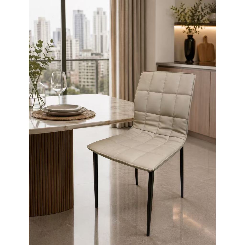 Cadeira de jantar estilo europeu hotel lounge restaurante Cadeira com encosto longo