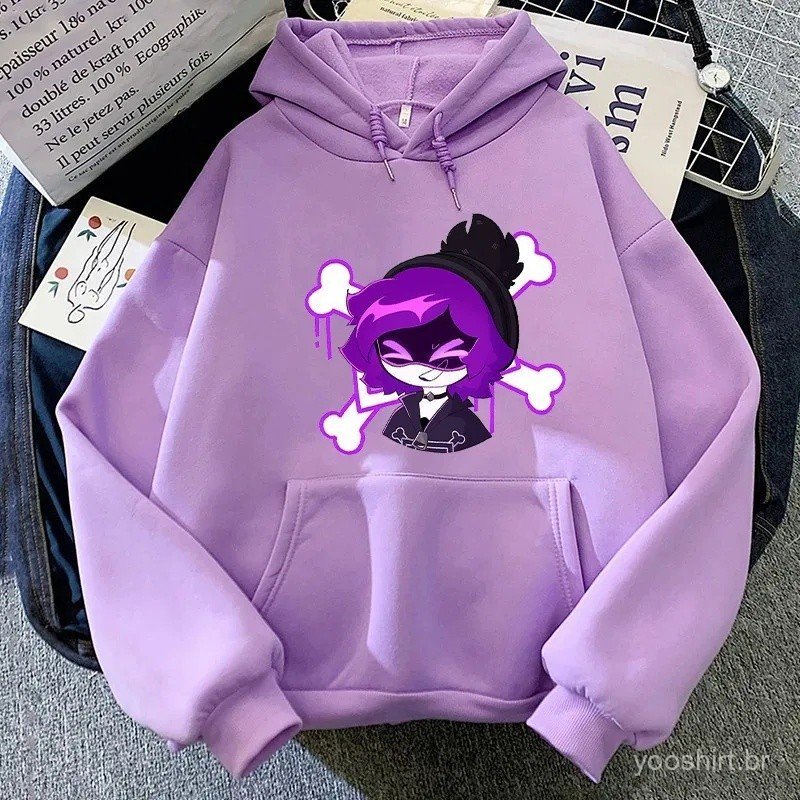 New Murder Drones Print Hoodie Autumn Winter Long Sleeve Sweatshirt Unisex Loose Casual Hooded Jacket Streetwear Pullove