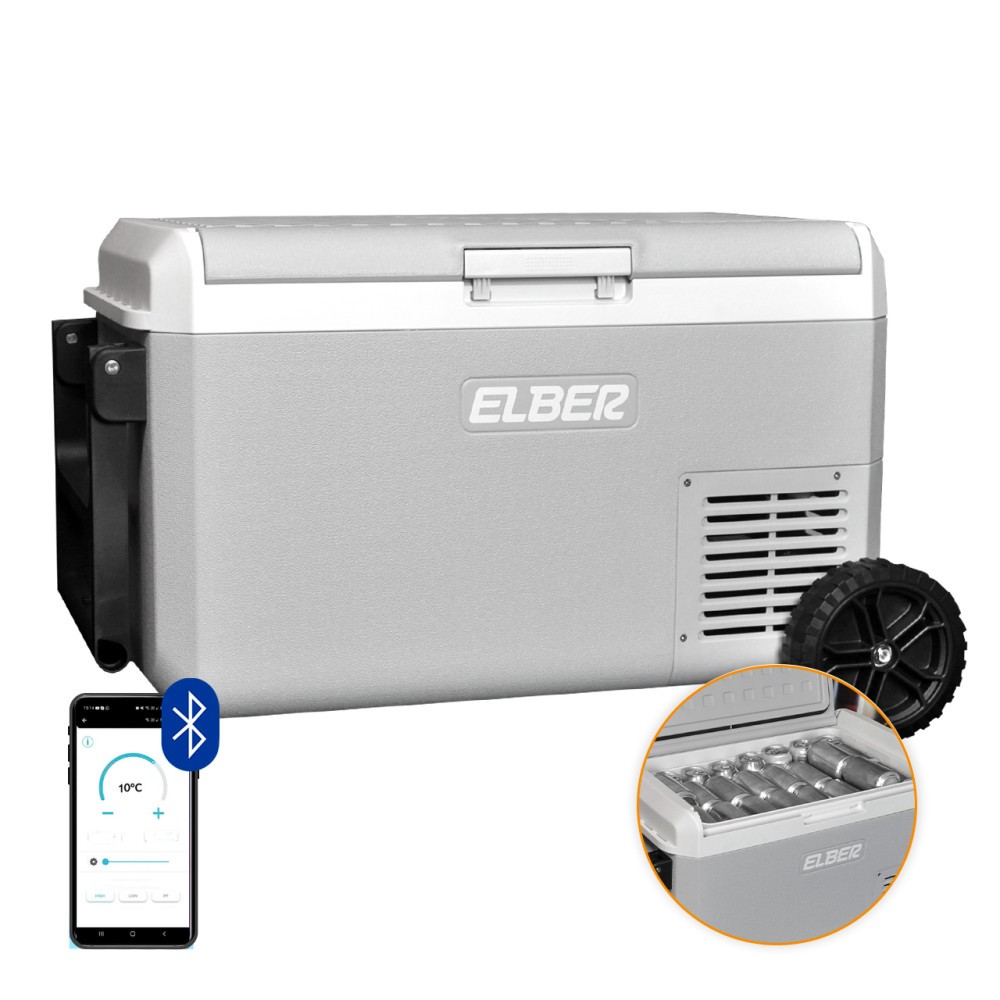GELADEIRA PORTATIL BIVOLT 40 LTS COM APP COM RODA