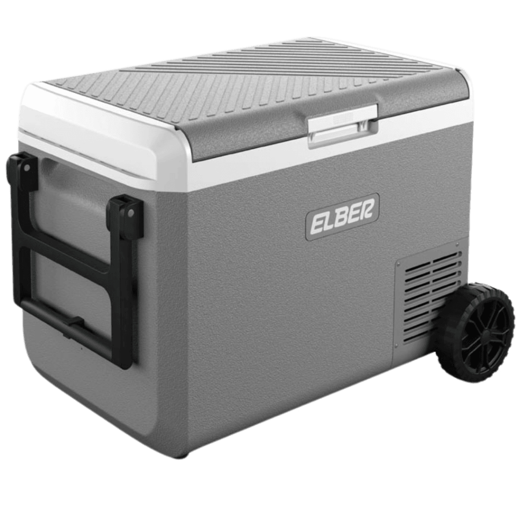 GELADEIRA PORTATIL QUADRIVOLT 50 LTS COM APP COM RODA 12/24/110/220 (COM FONTE)