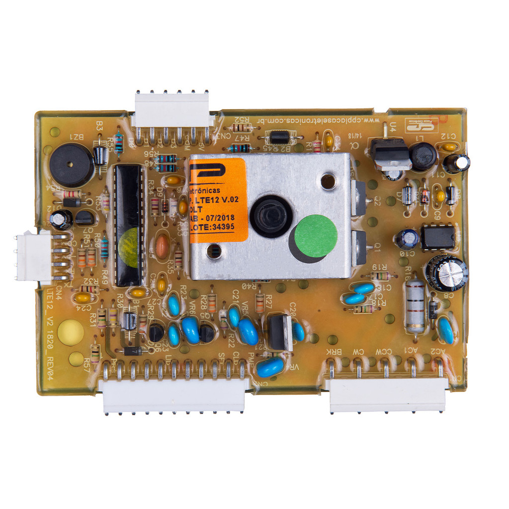 PLACA DE POTÊNCIA CONTROLE PARA LAVADORA ELECTROLUX TURBO ECONOMIA 12KG LTE12 SOMENTE VERSÃO2 BIVOLT