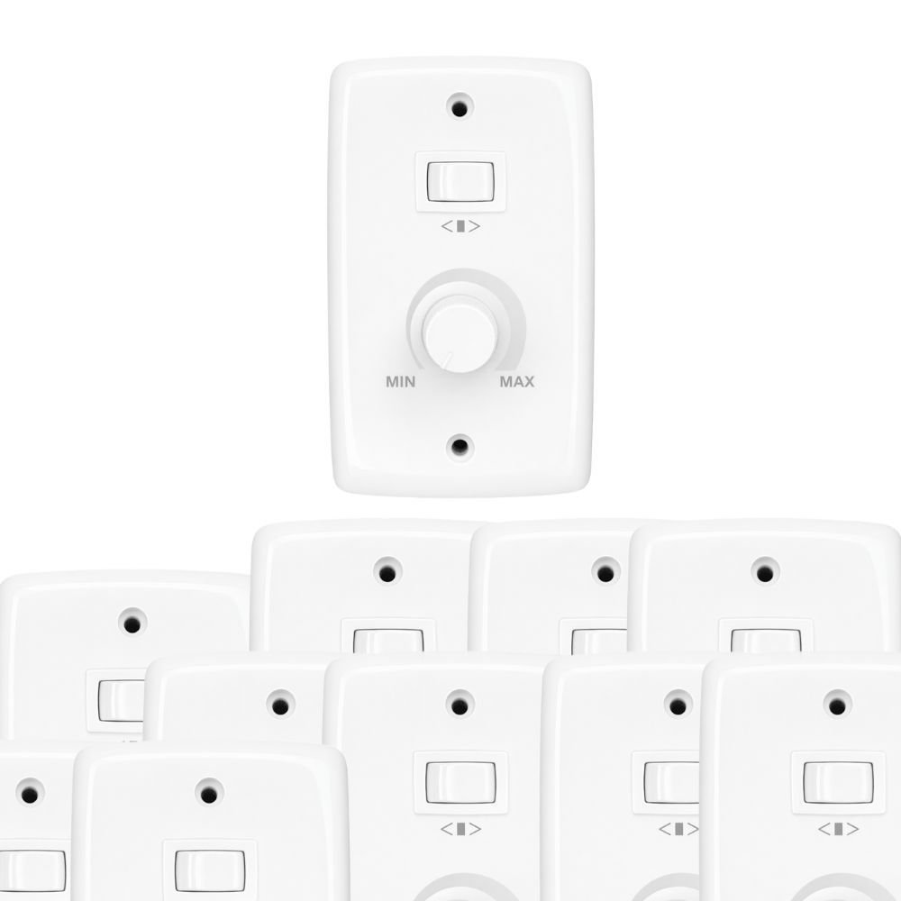 Kit 10 Controladores de Velocidade para Ventilador 400W Bivolt Rima 14
