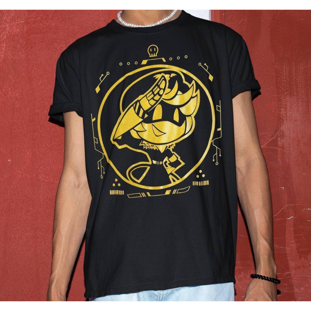 Camiseta Masculina Feminina Estampa Murder Drones N Gold Logo Anime T-shirt Unissex Streetwear Envio Imediato