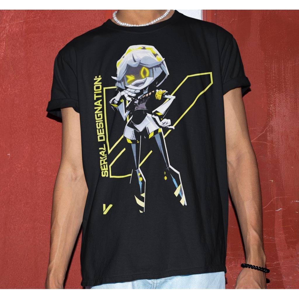 Camiseta Masculina Feminina Estampa Murder Drones Serial Designation V Anime T-shirt Unissex Streetwear Envio Imediato