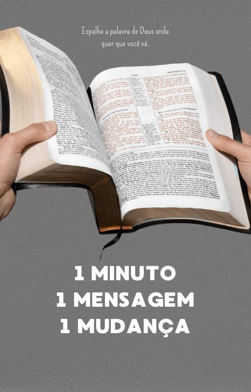 1 Minuto 1 Mensagem 1 Mudança