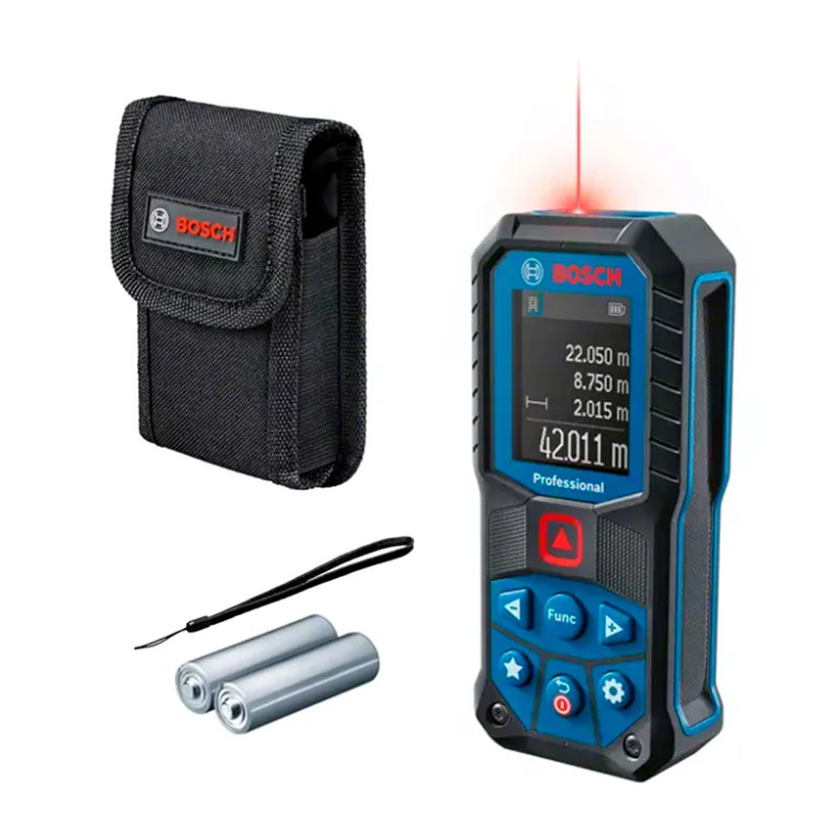 Medidor de Distância Vermelho 50m Com Bluetooth GLM 50-27C Bosch