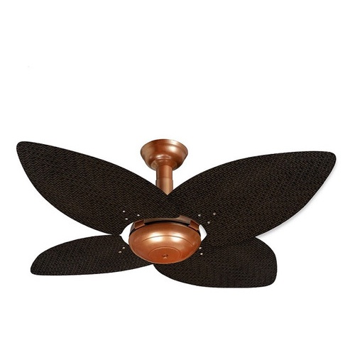 Ventilador De Teto Office Jet Aspen Cobre/rattan Tb 110v