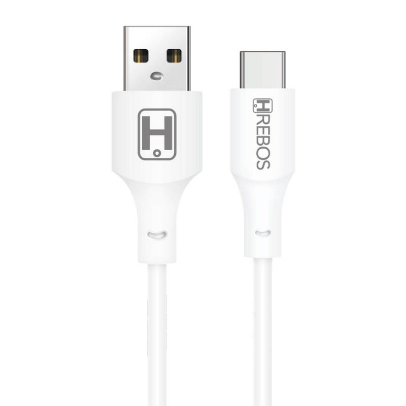 Cabo Turbo Hrebos 20cm 3.1A Dados e Carga High Speed Premium - Tipo C / Ligthing (IOS) / V8 (Micro SD)