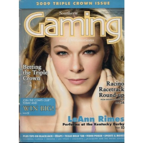 REVISTA GAMING, DE MAIO/2009, COM LEANN RIMES NA CAPA.