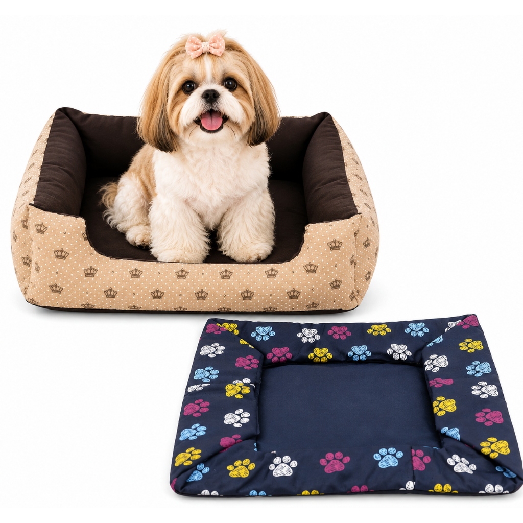 cama pet cachorro médio caminha macia confortável e resistente com capa extra cama pra pet até 12 kg