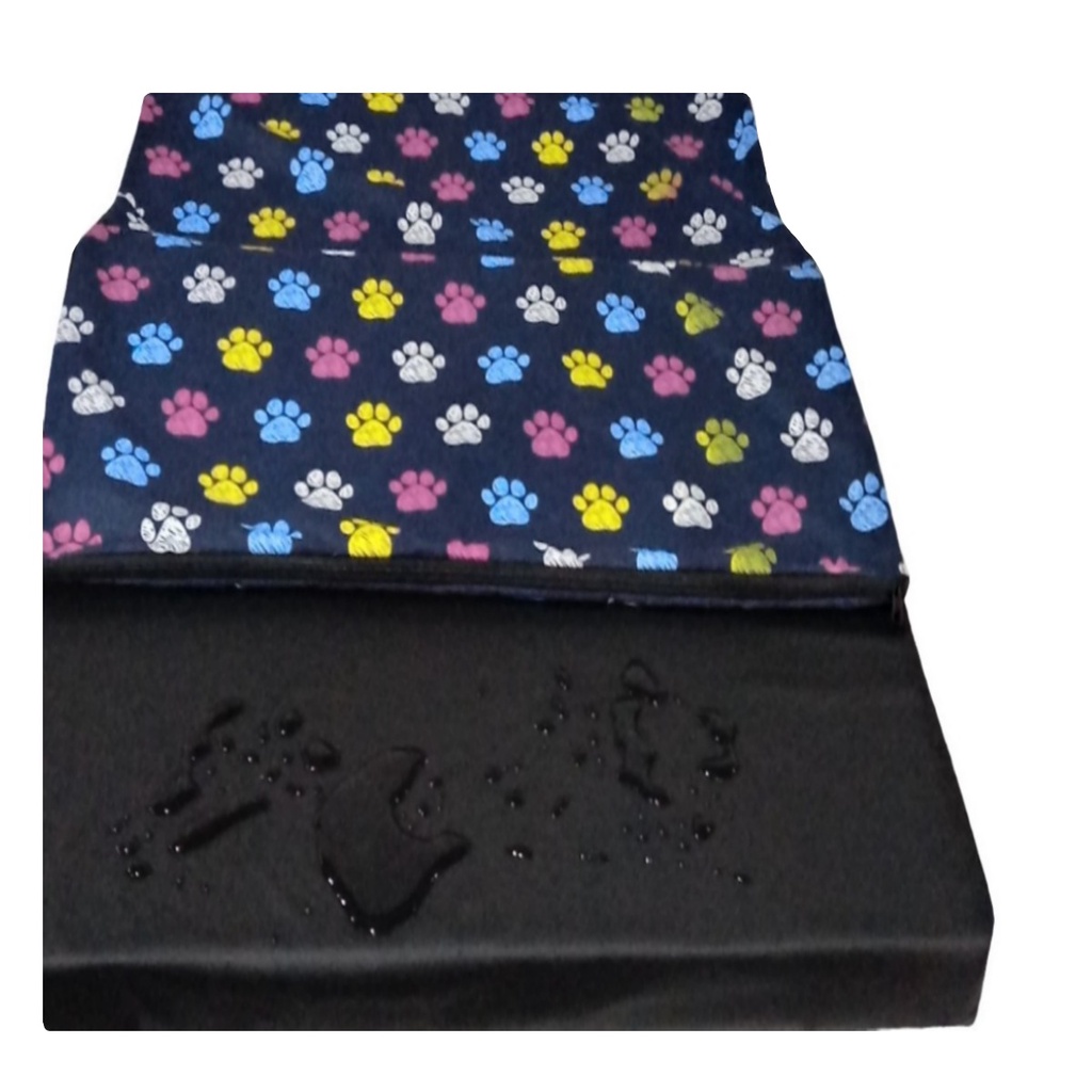 colchão cama pet pet impermeavel Extra gande 1m x 1,20 x 06 altura +capa com zíper impemeavel e capa tecido algodao