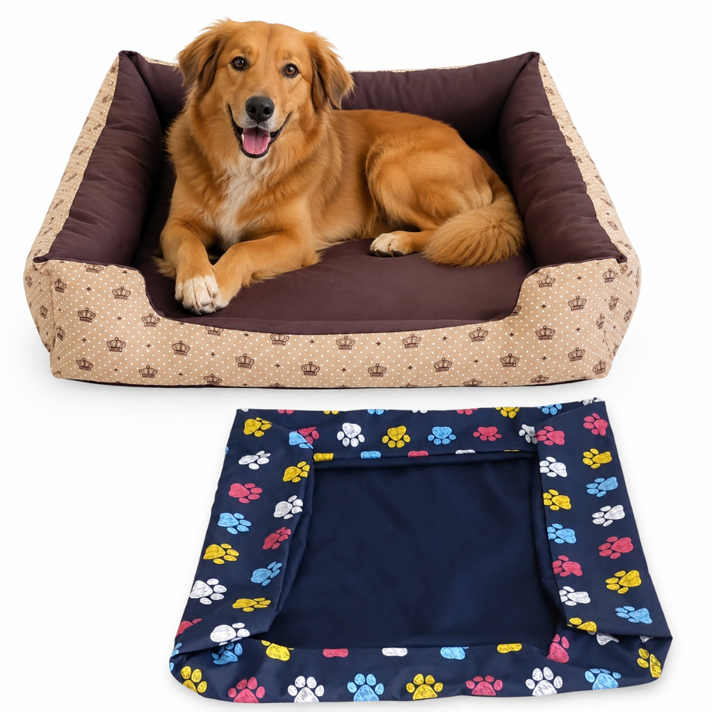 Cama para Cachorro medio caminha Lavavel com capa Extra e almofadinha ideal pr pet até 18 kg